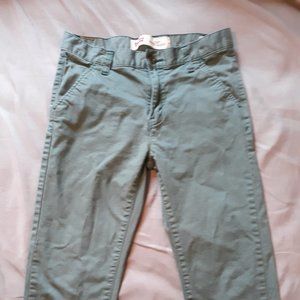 Levi"s 510 Super Skinny jeans. Olive Green.